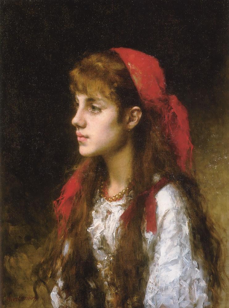 Alexei Alexeivich Harlamoff A Russian Beauty